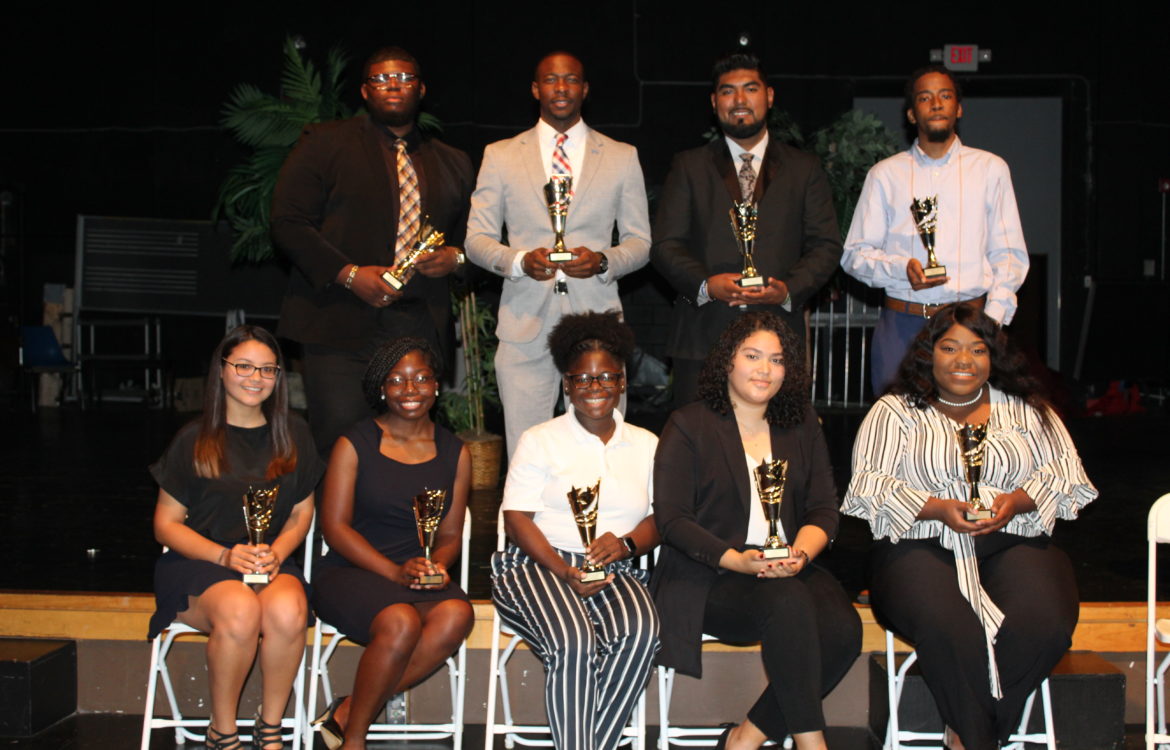 Student Interns Receive Falcon Star Awards during Showcase Symposium