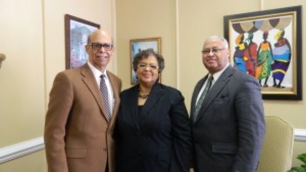 Dr. Suber Meets With UNCF Officials